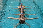 Artistic Swimming  Wheaton College 2021-22 Artistic Swimming team. - Photo By: KEITH NORDSTROM : Wheaton, Artistic Swimming
